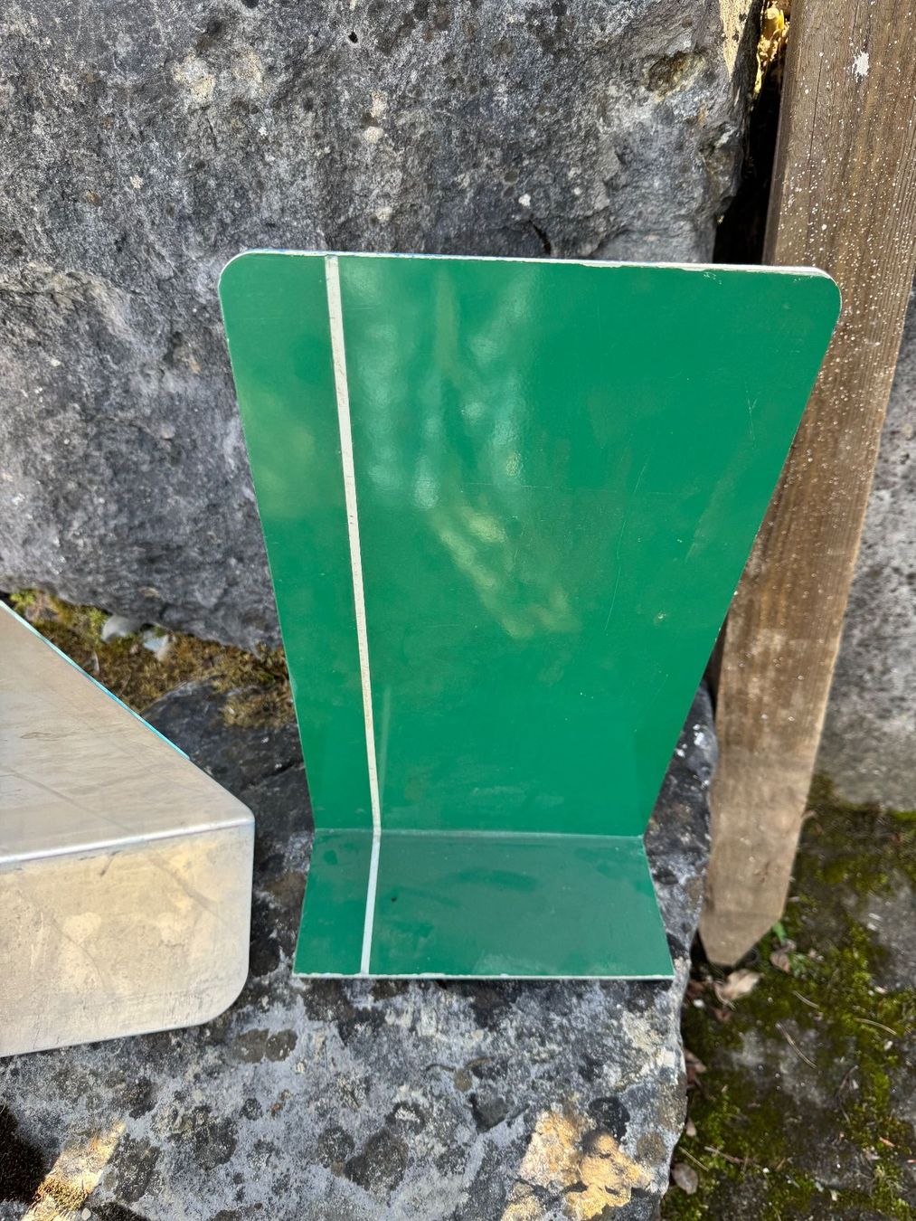 Insegne: Alte Blechschilder, aus Aluminium, 7 Stk. – Usato da Neftenbach venduto da Rose40 4