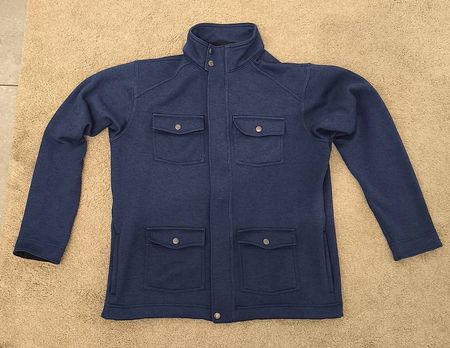 Patagonia Fleece Jacke Herren XL  Navy Blau