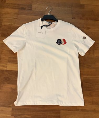 Moncler T-Shirt in Weiss