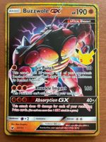 Pokemon Buzzwole GX 30 Jahre (Versand gratis)