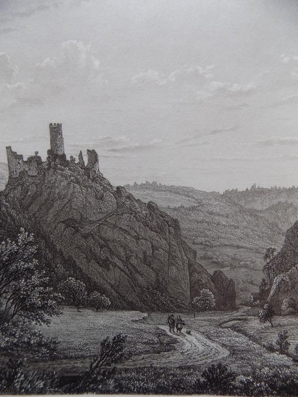 Gravures: Schloss Falkenstein Balsthal – D'occasion à Risch par Rischli15 5