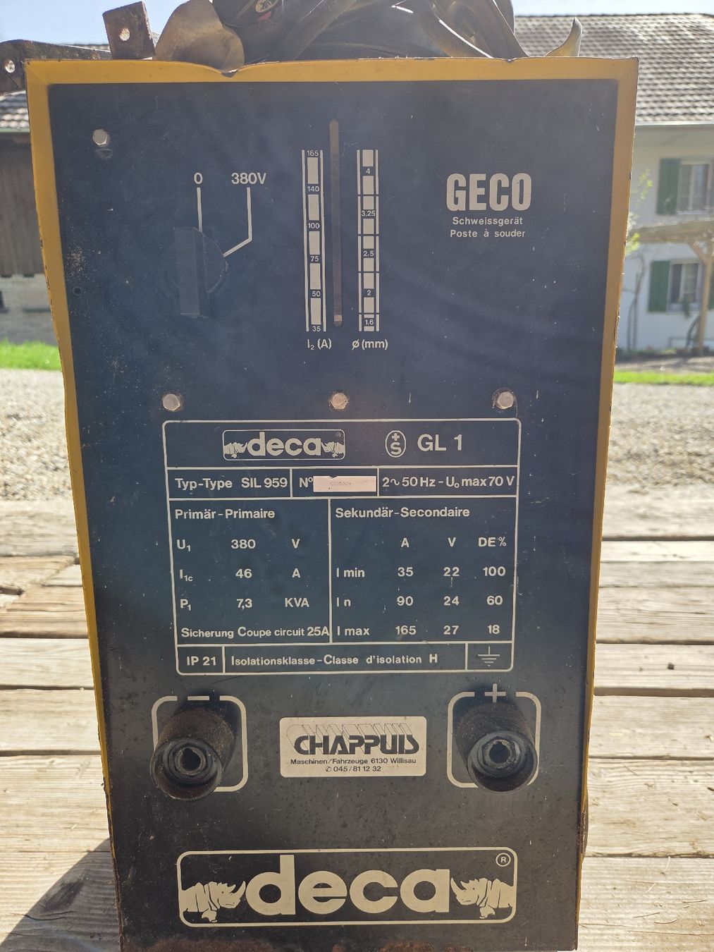 Deca Saldatori: Geco Deca GL1 Schweissgerät – Usato da Nebikon venduto da Thomas0134 2