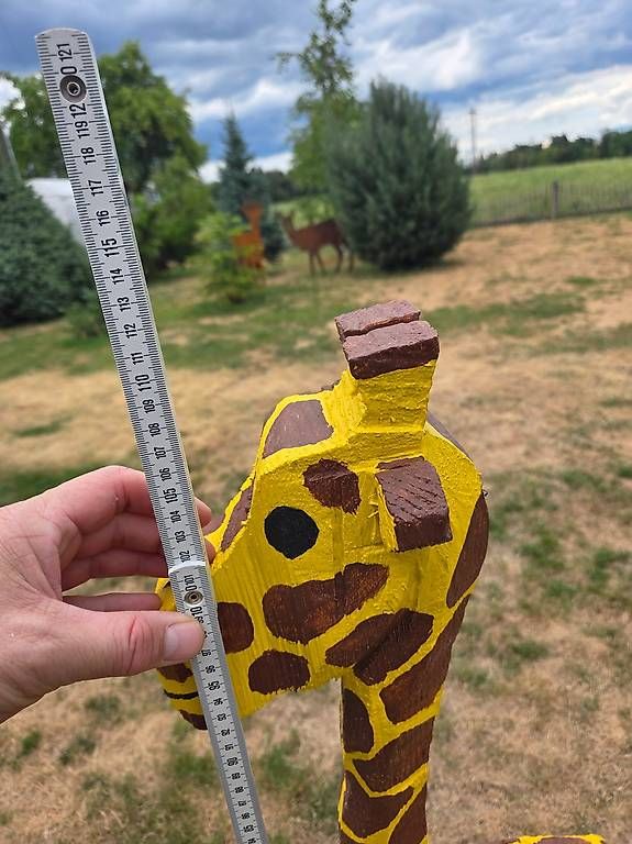 Statuette: Geschnitze Holzgiraffe – Usato da Dinhard venduto da Xspark 2