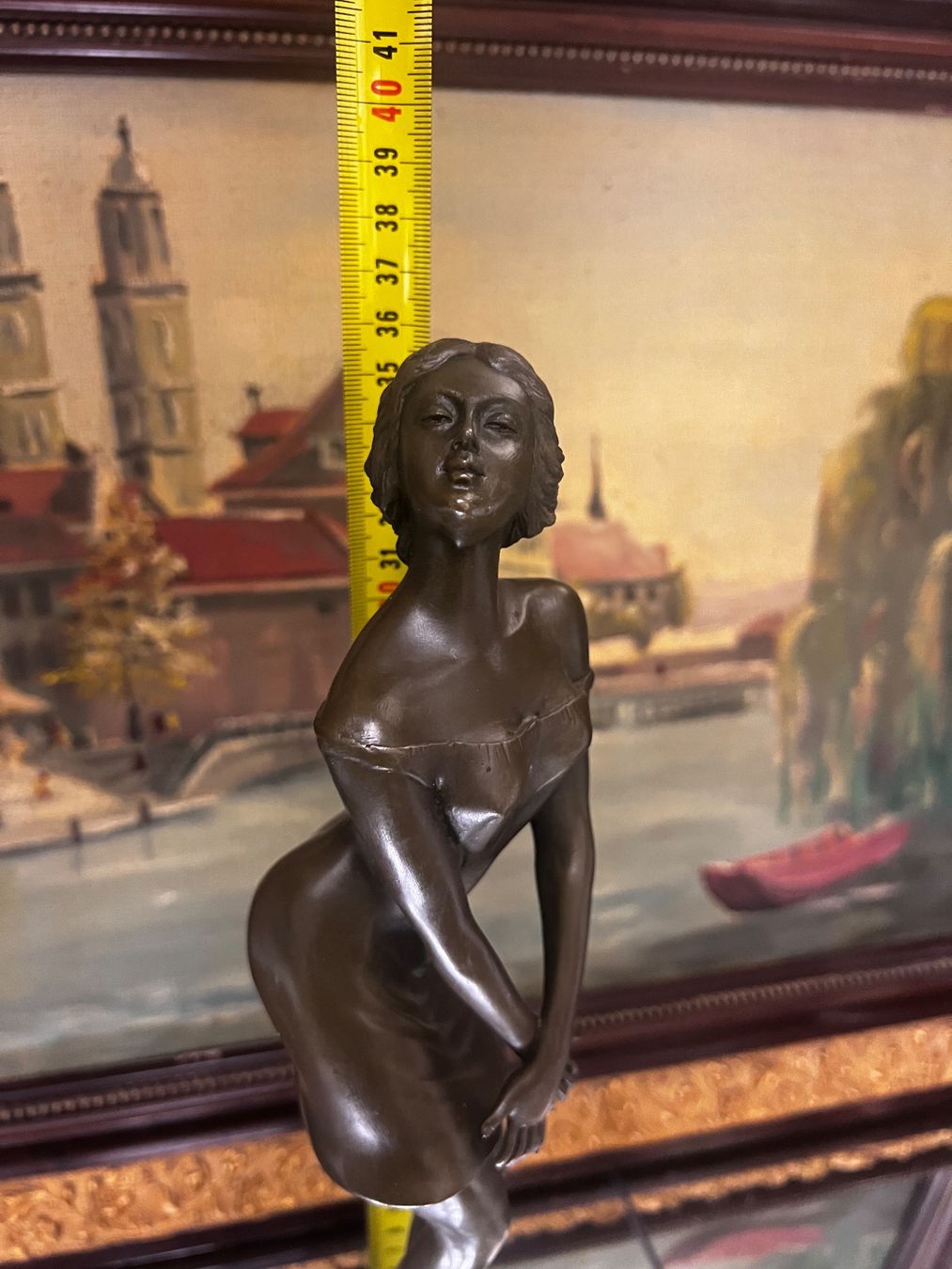 Figuren: Bronze Figur hübsche sexy Lady – Gebraucht aus Oberengstringen von Cici7 3