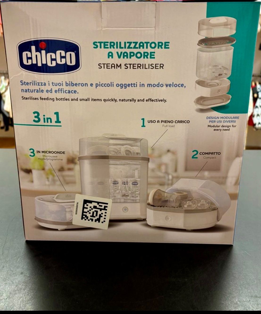 Chicco Pasti del neonato: Chicco Dampf Sterilisator 3 in 1 – Usato da Bern venduto da UA_dream 1