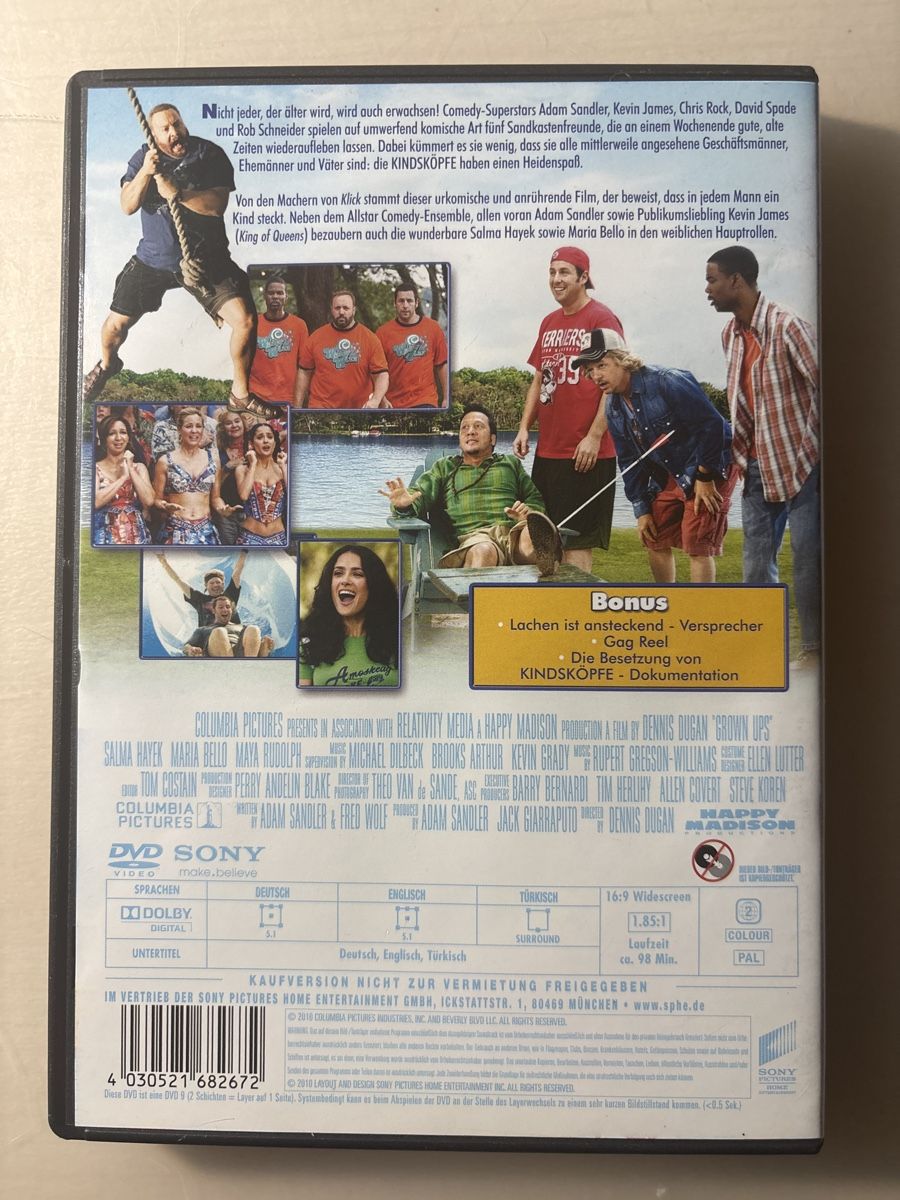 Alle DVDs: Kindsköpfe  – Gebraucht aus Ruswil von Slivio_ 1