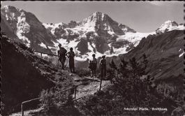AK Am Wege nach der Schynigen Platte - Breithorn