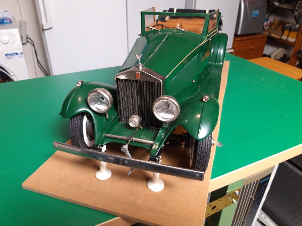 Am I crazy to build a weathered 1/8 scale Pocher 1932 Rolls Royce model