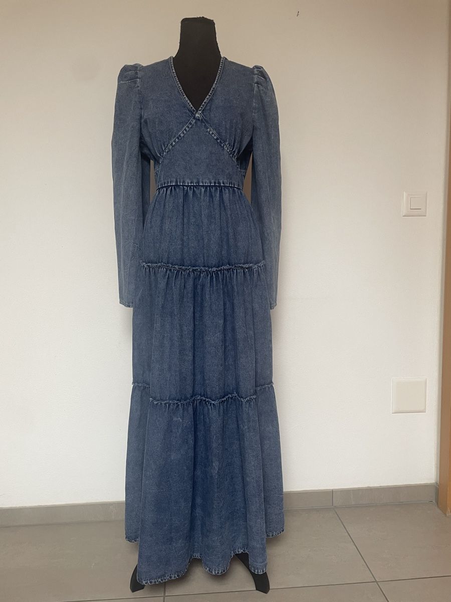 Vestiti: Boho Maxikleid aus Denim – Nuovo (secondo la descrizione) da Sigriswil venduto da ck56 2