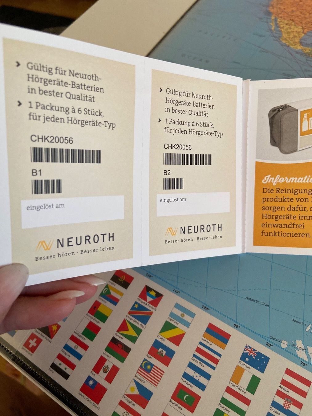 Gutscheine: NEUROTH, GUTSCHEIN HEFT**WERT 75.- CHF***TOP – Neu und originalverpackt aus Zürich von Ceca52 3