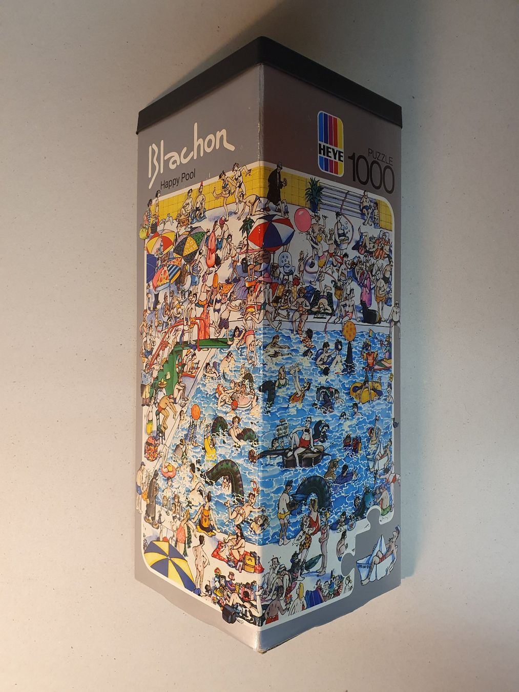 Heye Puzzle: Blachon Puzzle - Happy Pool - 1000 Teile - von 1987 – Usato da Stilli venduto da Mos1 4