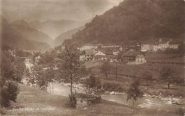 Giornico (TI) Valle Leventina panorama sul Ticino