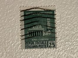 WK2 - Repubblica Sociale Italiana Briefmarke