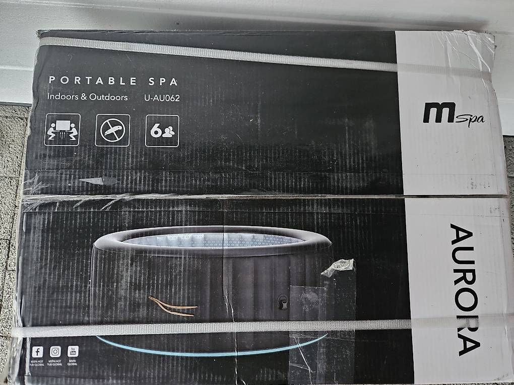 Whirlpool: MSpa urban Aurora whirlpool/jacuzzi – Usato da Melchnau venduto da 12z_pjk8 1