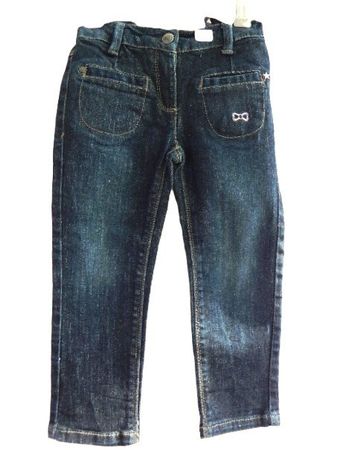 wie neu: Gr. 92 VERTBAUDET süsse Jeans mit rosa  s. Masse