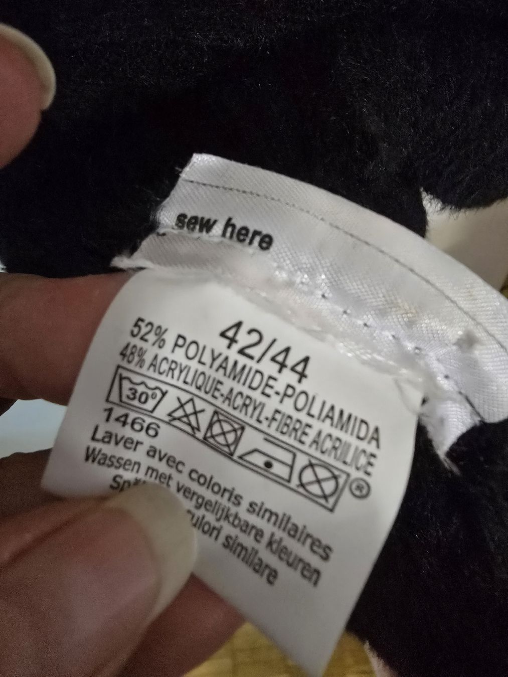 Vestiti: Strickkleid mit Rollkragen dunkelgrau Grösse 42/44 – Usato da Bülach venduto da Cat_2.5 3