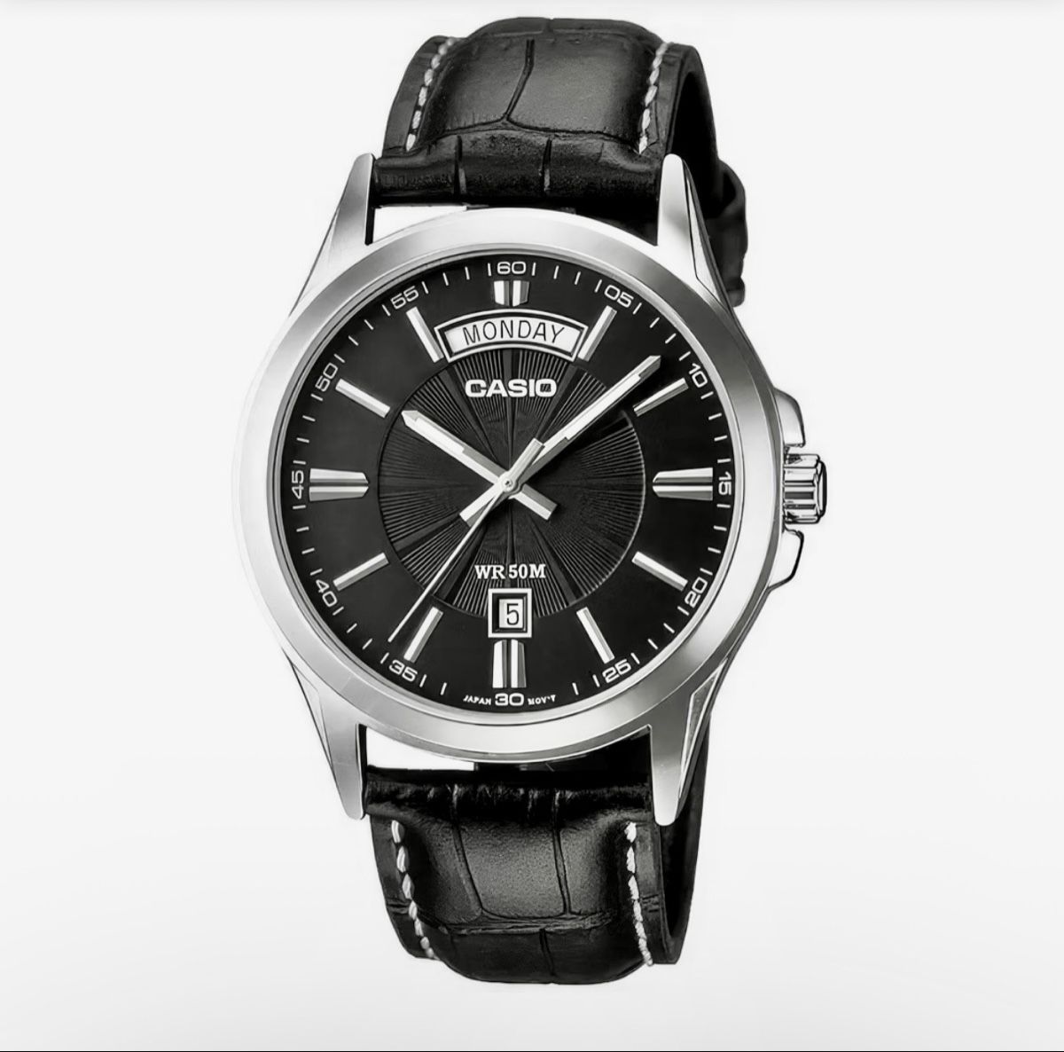 Casio Uhren: Casio MTP-1381L-1A Analoguhr, 46.60 mm – Neu und originalverpackt aus Emmenbrücke von ThomiE01