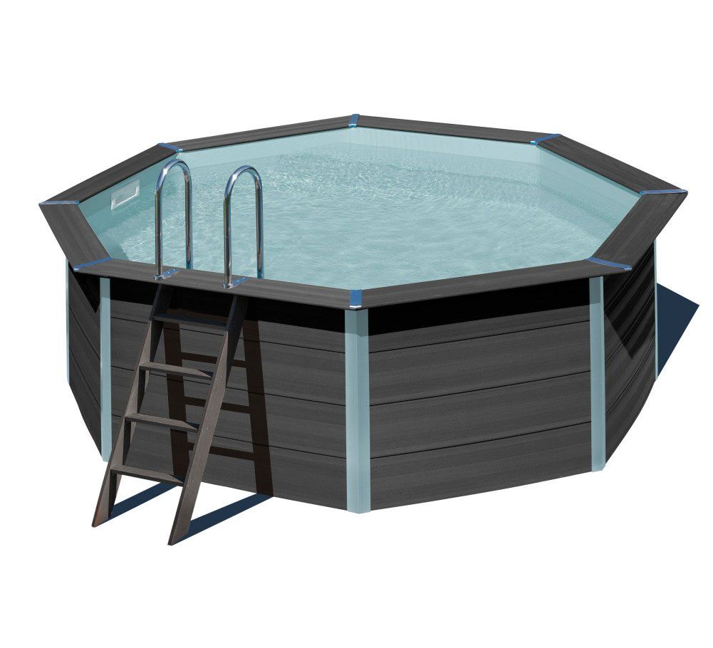 Schwimmbad: KIT Composit Pool 8 eck – Neu und originalverpackt aus Gontenschwil von colibri24.