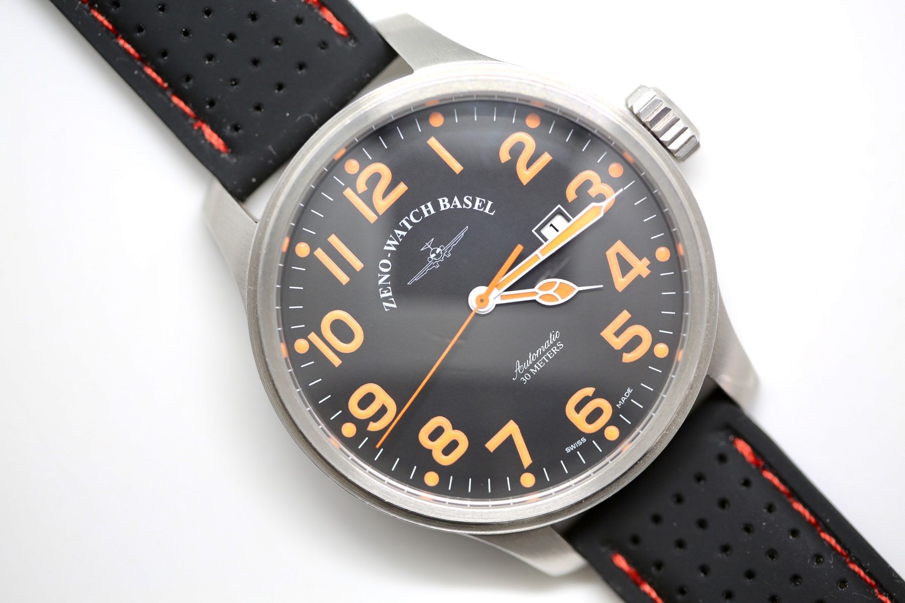 Zeno Orologi: Zeno Watch Oversized Pilot Automatic – Usato da Reinach BL venduto da Han-Numismatik 2