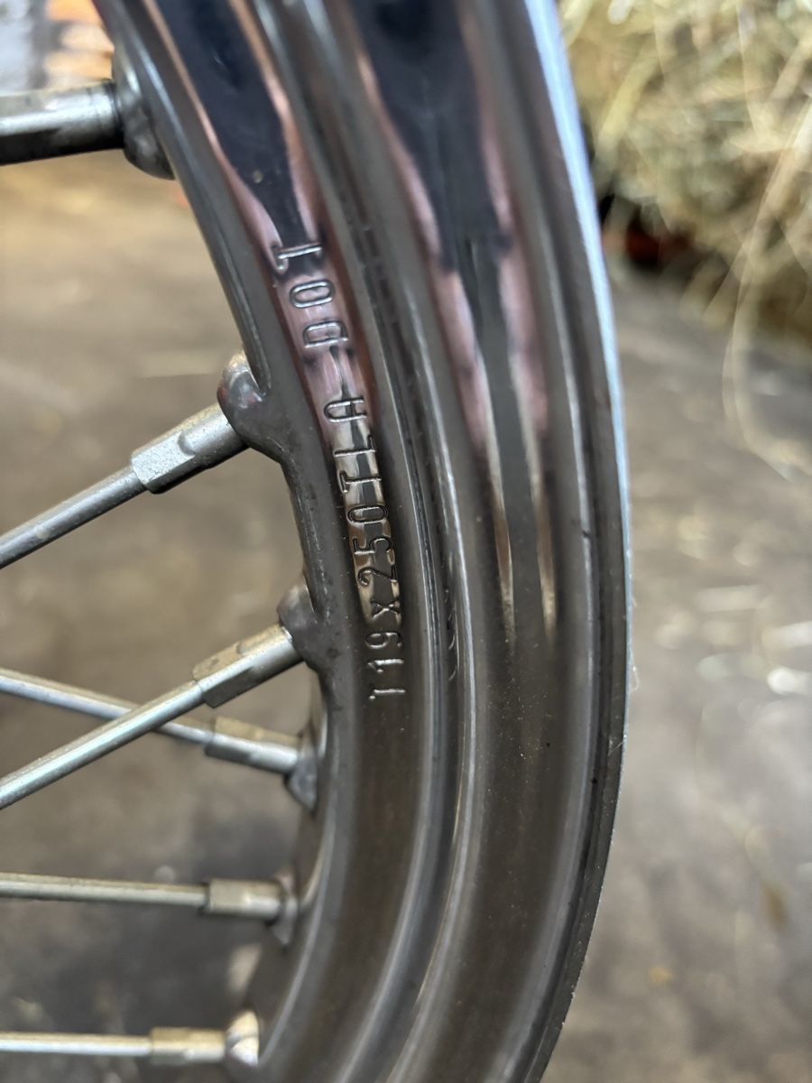 Harley-Davidson Jantes: 2 Harley Sportster Speichenfelgen – D'occasion à Wileroltigen par RichterichLuca 3