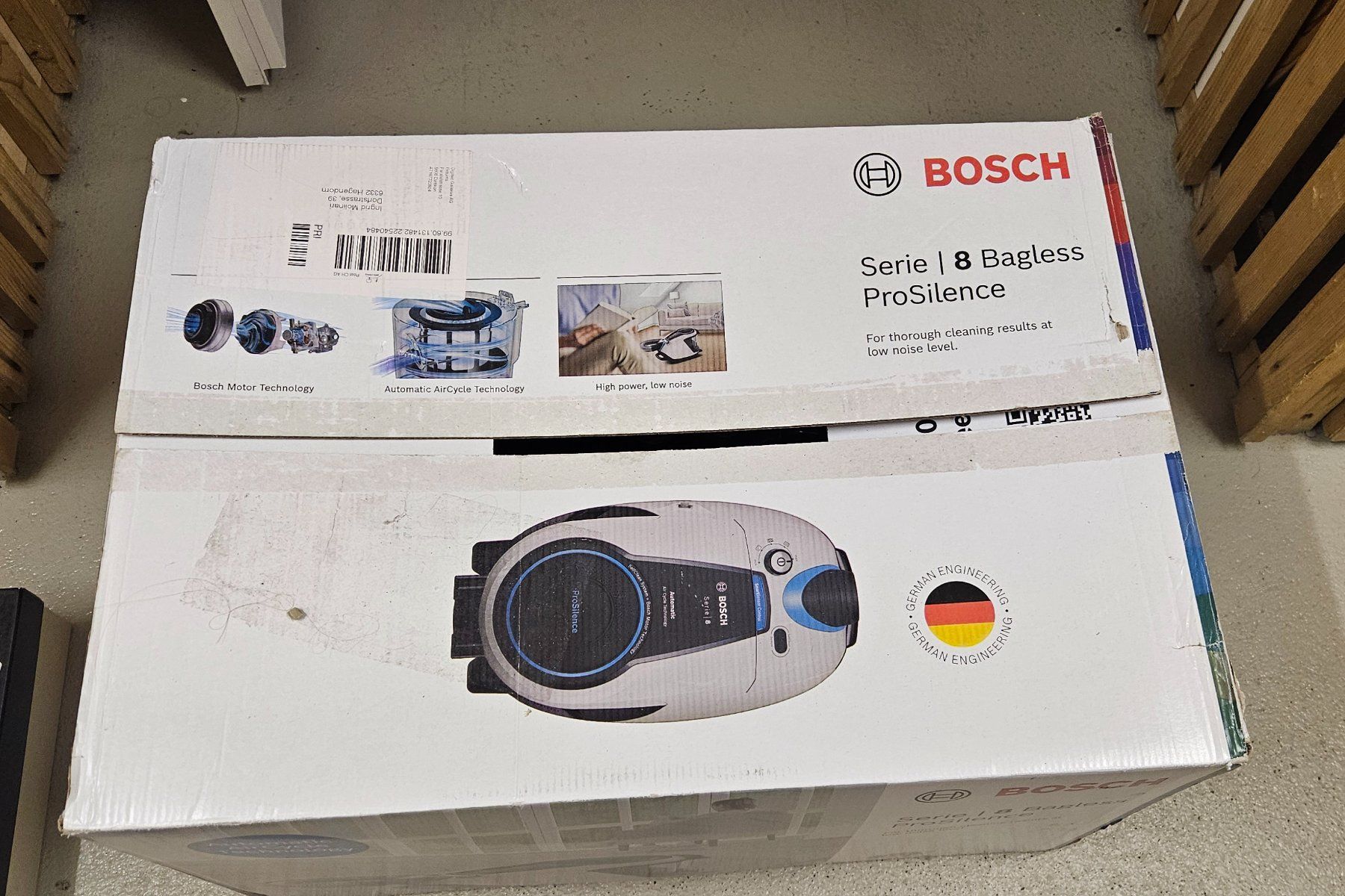 Bosch Aspirapolveri & Accessori: Bosch beutelloser Bodenstaubsauger – Nuovo (secondo la descrizione) da Hagendorn venduto da Kokomo 8