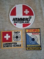 3 Abzeichen Hämmerli SMSV Züri Match Schiessen Set neu