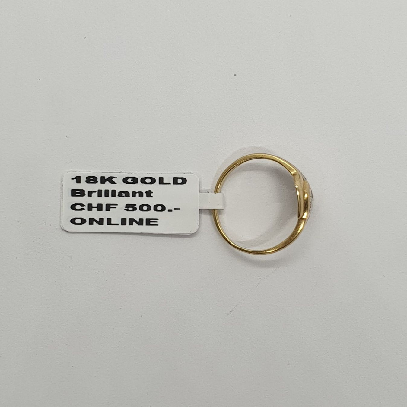 Anelli: Echt 18K Gold - Diamant Ring – Usato da Luzern venduto da Luzern-Goldhaus 1