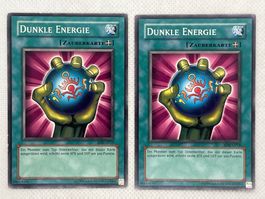 2x Dunkle Energie Zauberkarte Yu-Gi-Oh SDK-G019