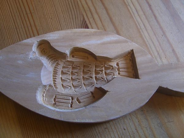 Articoli in legno: hübsches,handgeschnitztes Model/Hartholz – Usato da Winterthur venduto da Gaia 1