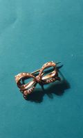 Belle Broche en or 14 k avec perles