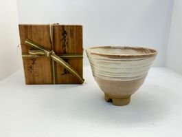 Teeschale Japan Chawan Keramik-  20. Jh. „Hagi“