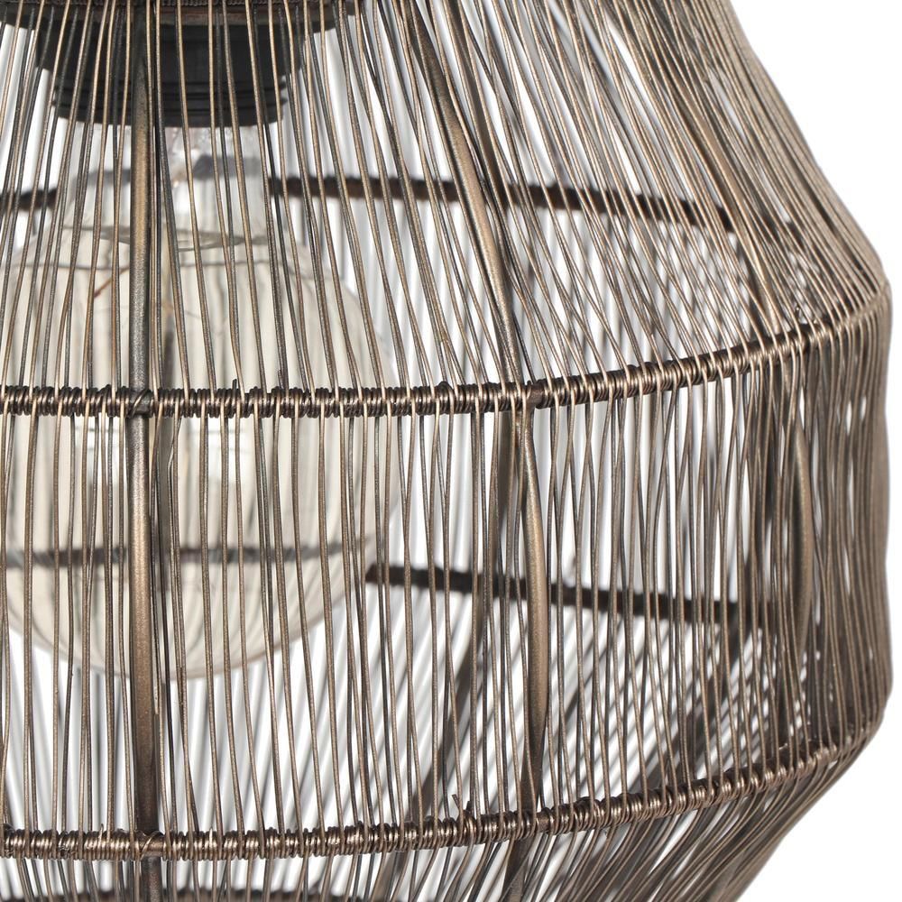 Lampadari & plafoniere: Pendelleuchte, Korb, Altmessing, 26 cm Ø – Nuovo (secondo la descrizione) da Kreuzlingen venduto da Smart-Light 4