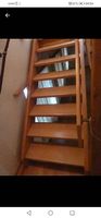 Holztreppe massiv Buche