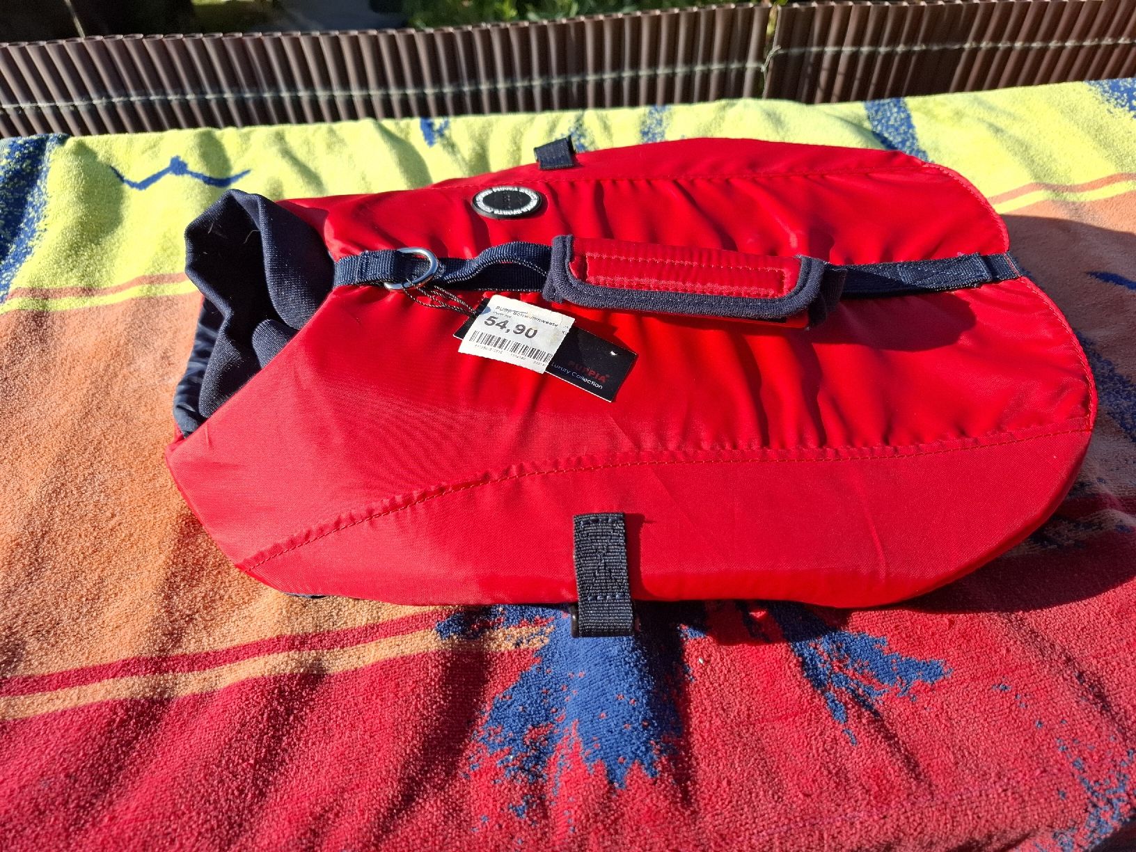 Schwimmwesten: Schwimmweste Hund rot Grösse M neu – Neu (gemäss Beschreibung) aus Kallnach von Saratoga03 3