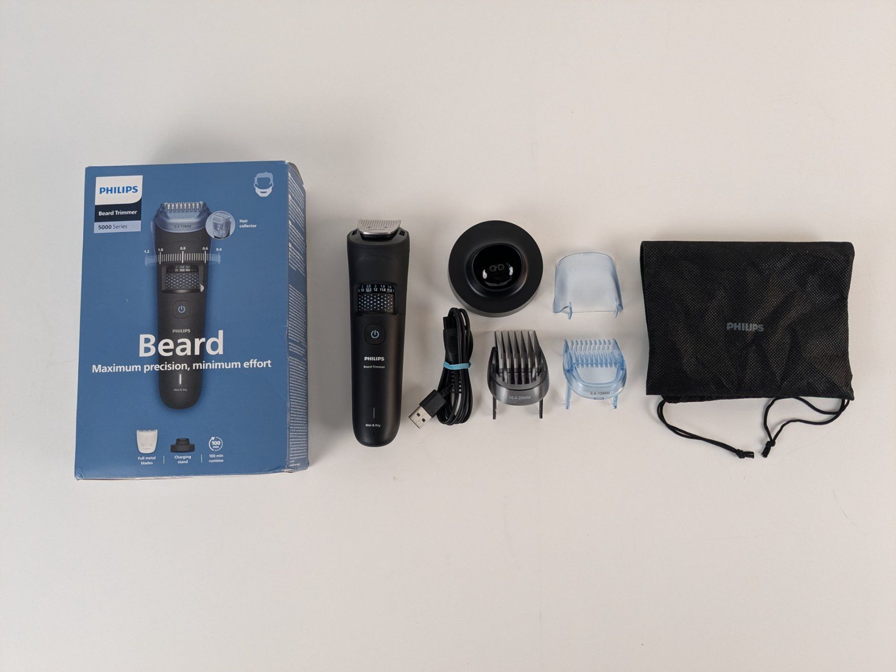Philips Taglio: PHILIPS Beard Trimmer 5000 Series – Nuovo (secondo la descrizione) da Dintikon venduto da Restwert_Dintikon