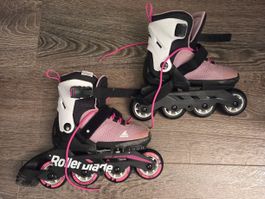 Inlineskates Microblade G verstellbar 28-32 Rosa Weiss
