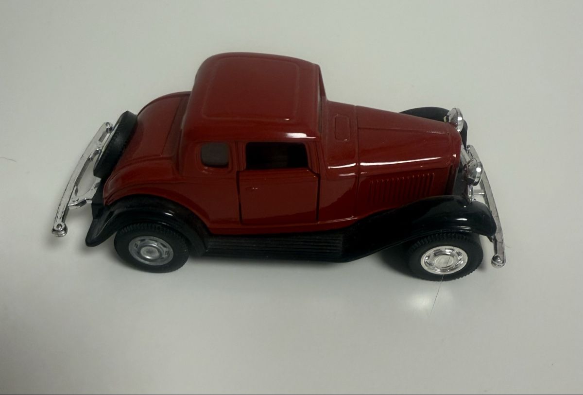 Modellini d'auto: Oldtimer Modellauto rot schwarz Metall  – Usato da Teufen AR venduto da lexa81