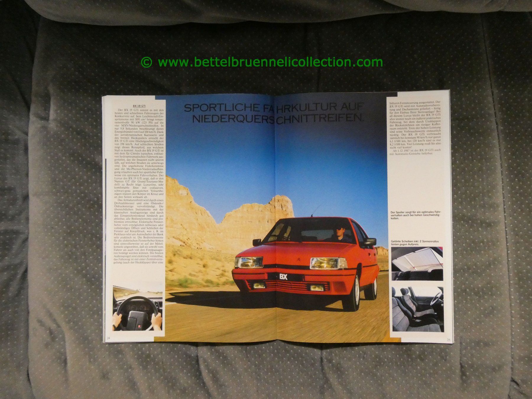 Citroën Documenti: Citroën BX 1987/07 Prospekt deutsch – Usato da Weingarten-Kalth venduto da Bettelbruenneli 6