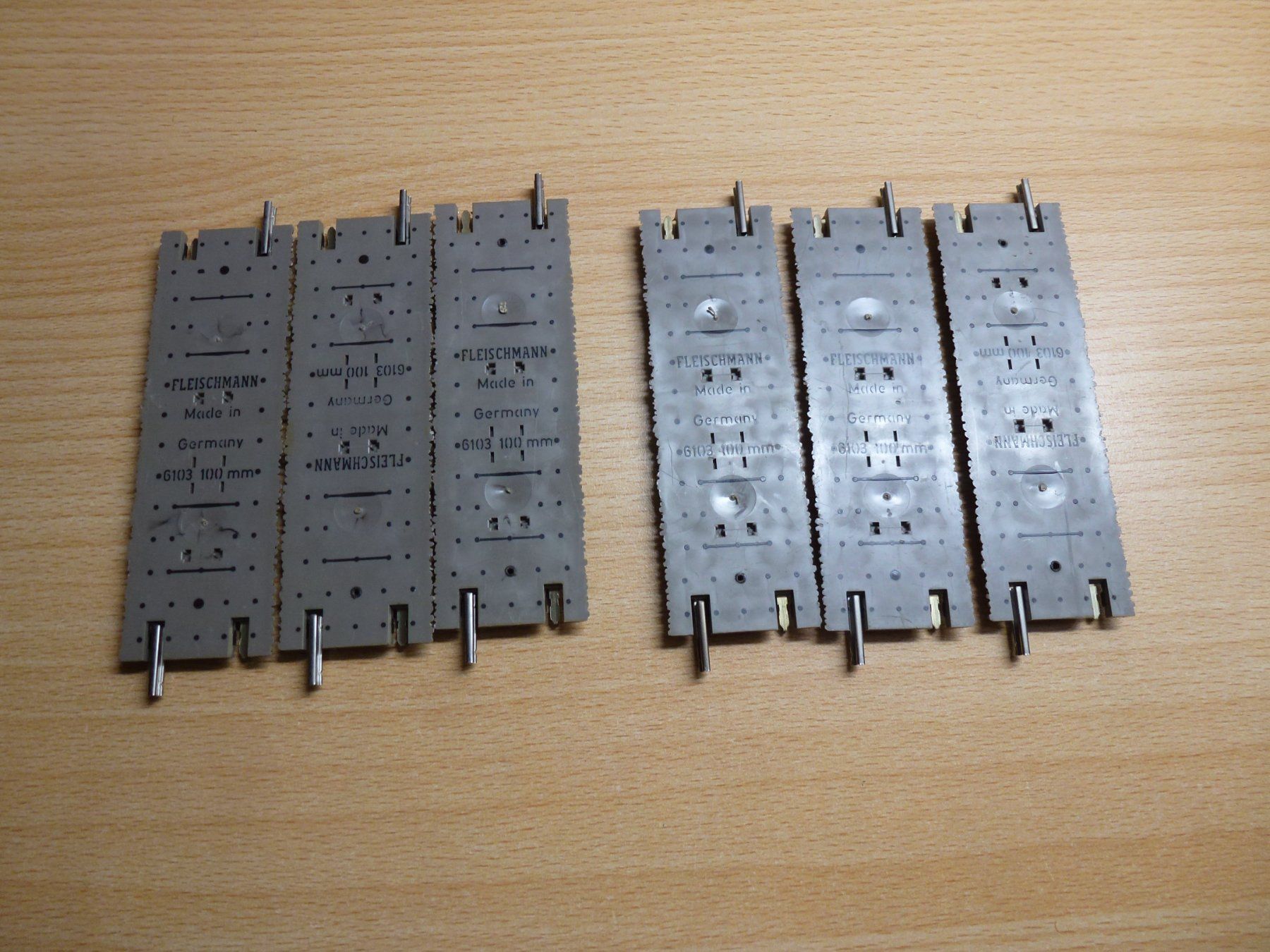 Fleischmann Modellini di ferrovie: Fleischmann H0 Profigleis 6x6103 – Usato da Hombrechtikon venduto da Se9 3