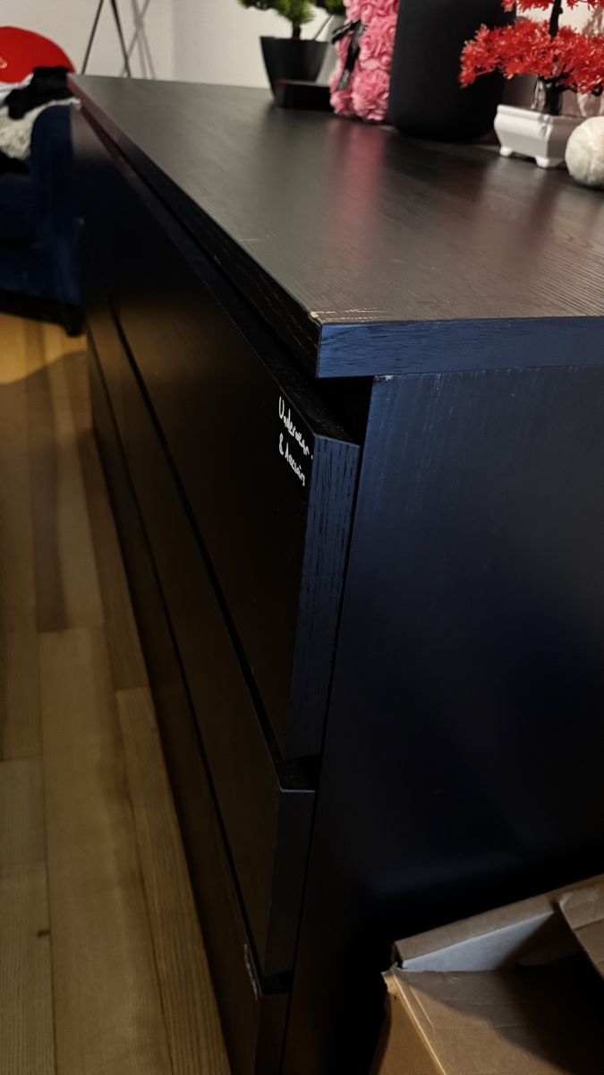Ikea Cassettiere: IKEA MALM Kommode, Schwarz – Usato da Itingen venduto da Oli_Sarbach 4