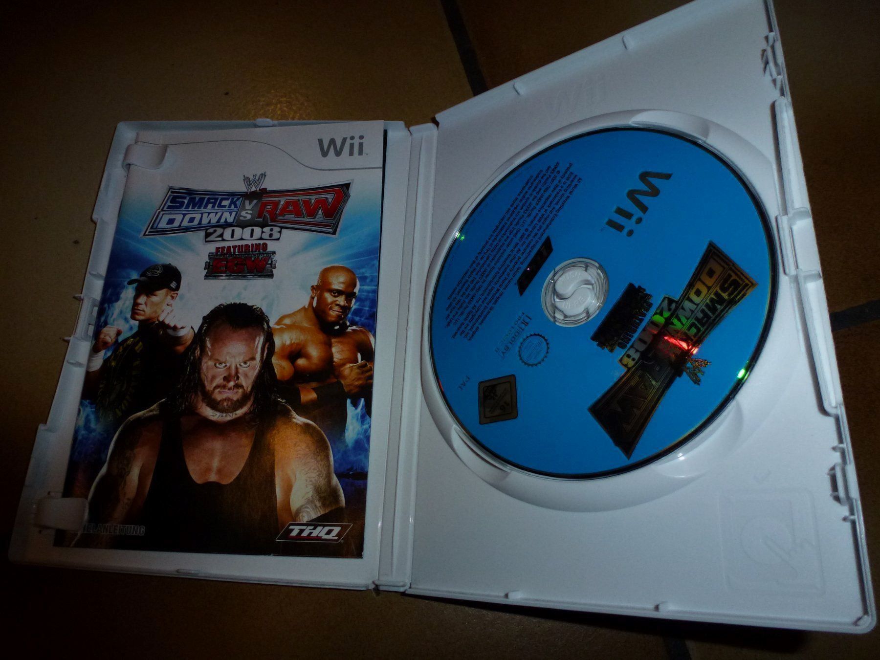 Spiele: Smackdown vs Raw 2008 WII – Gebraucht aus Olten von Disc-Ausverkauf 1
