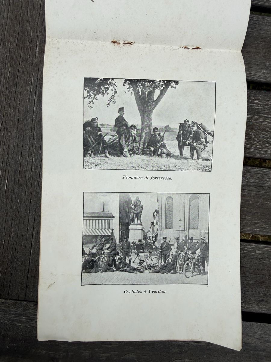 Libri: Souvenir Manoeuvres 1er Corps d'Armée 1911 – Usato da Fribourg venduto da Ardoffel 3
