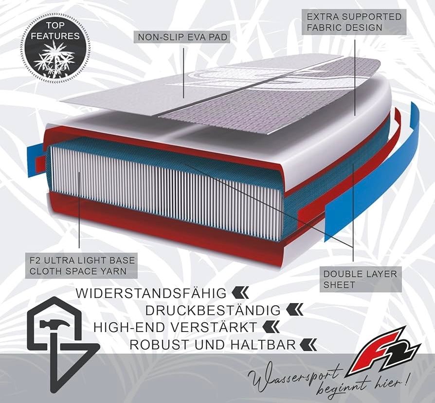 Tavole da surf e di nuoto: F2 SUP Stand Up Paddle Board Sector 10'5'' – Nuovo e nell'imballaggio originale da Ebnat-Kappel venduto da Molton 5
