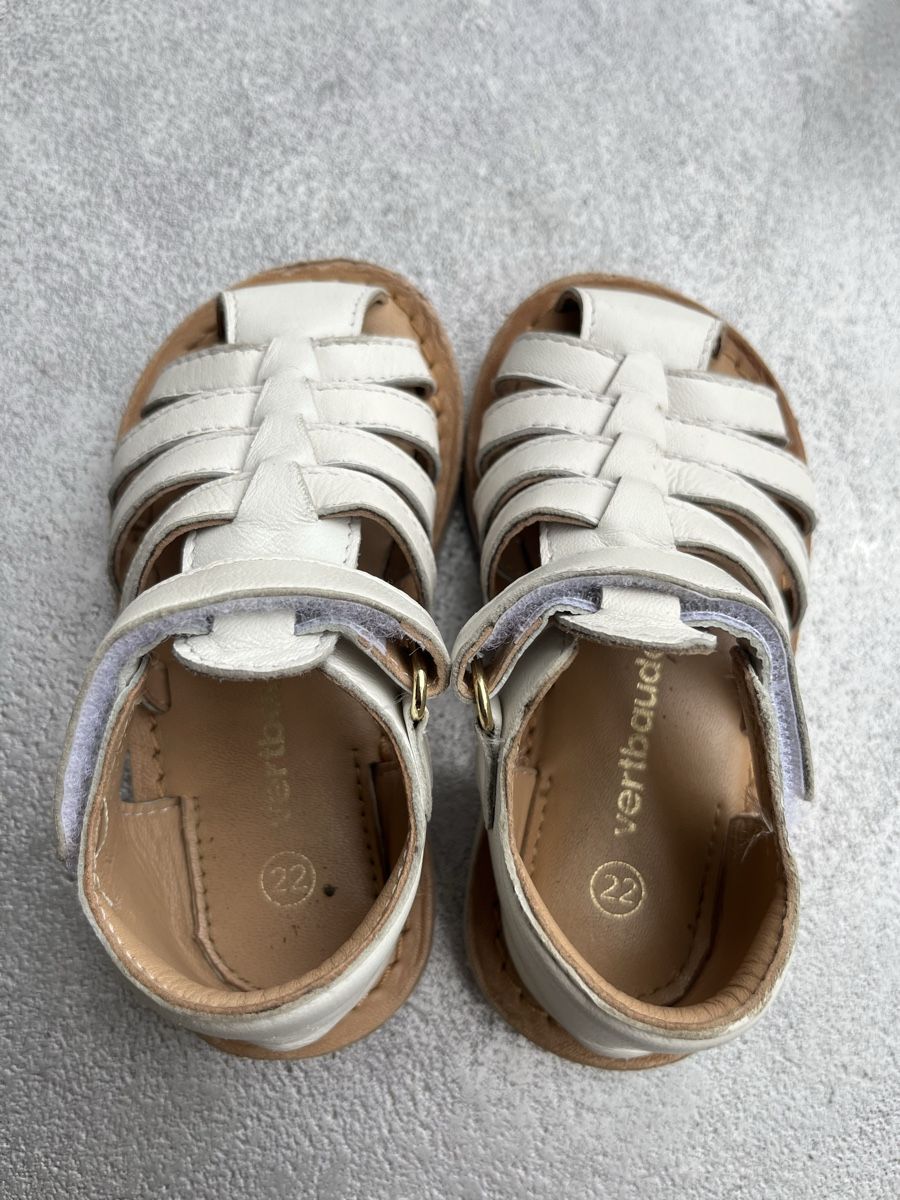 Vertbaudet Scarpe per ragazzi: Sandalettes en cuir, Vertbaudet T.22 – Usato da Hauterive NE venduto da Lipal 3