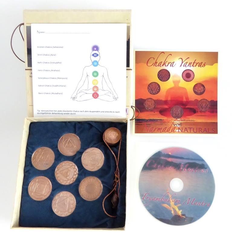 CD: Narmada - Chakra-Yantra-Set – Nuovo e nell'imballaggio originale da Mauren venduto da Yeelen