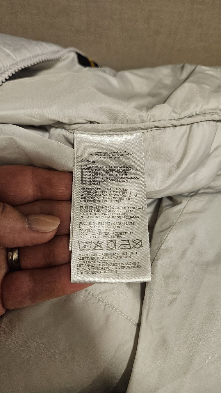 Jack Wolfskin Jacken: Jack Wolfskin Steppjacke grau Grösse M – Gebraucht aus Schaan von car_wrv2 6