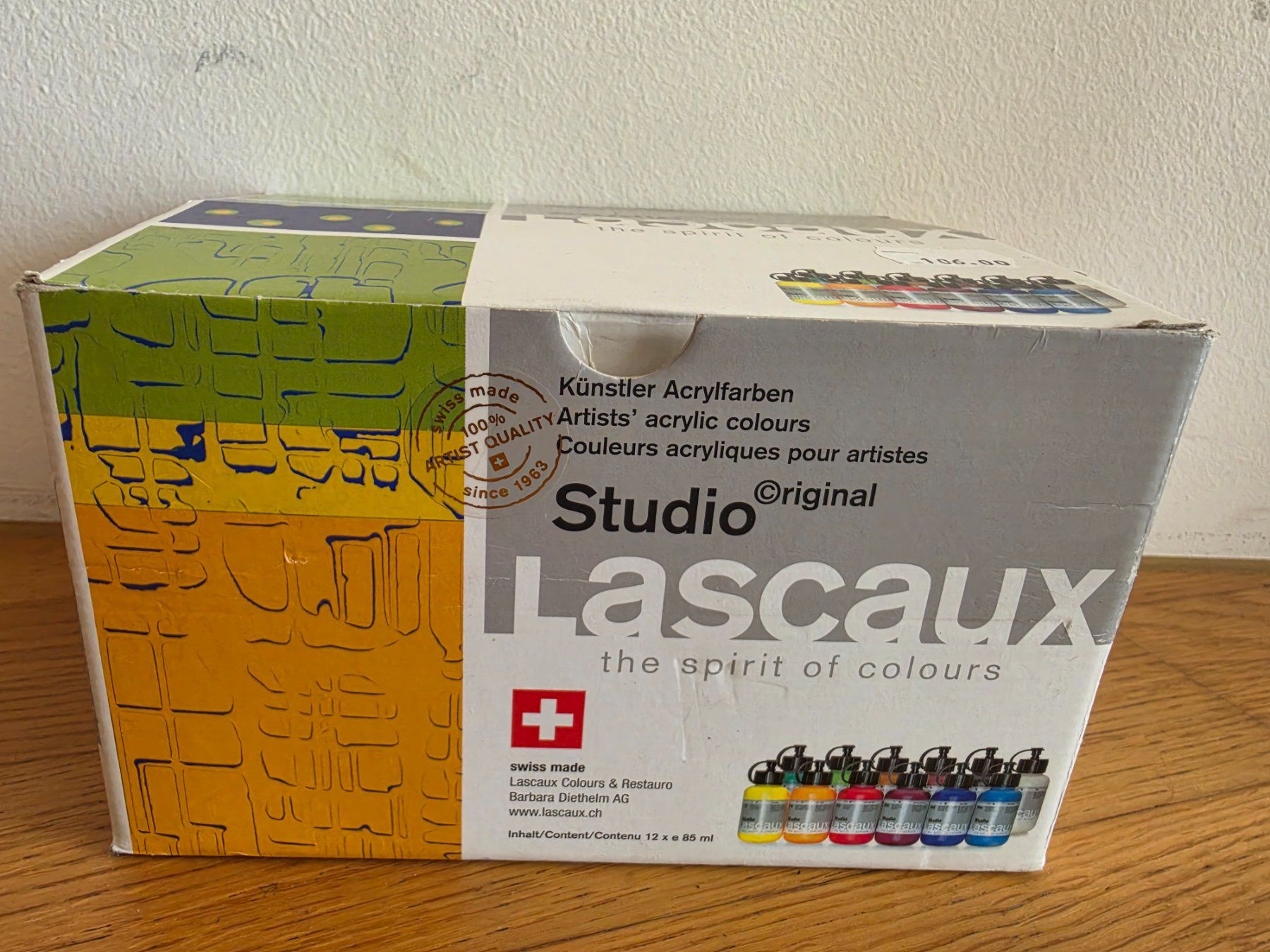 Lascaux Colori: Lascau künstler Acrylfarben – Usato da zürich venduto da val_yr8v 2