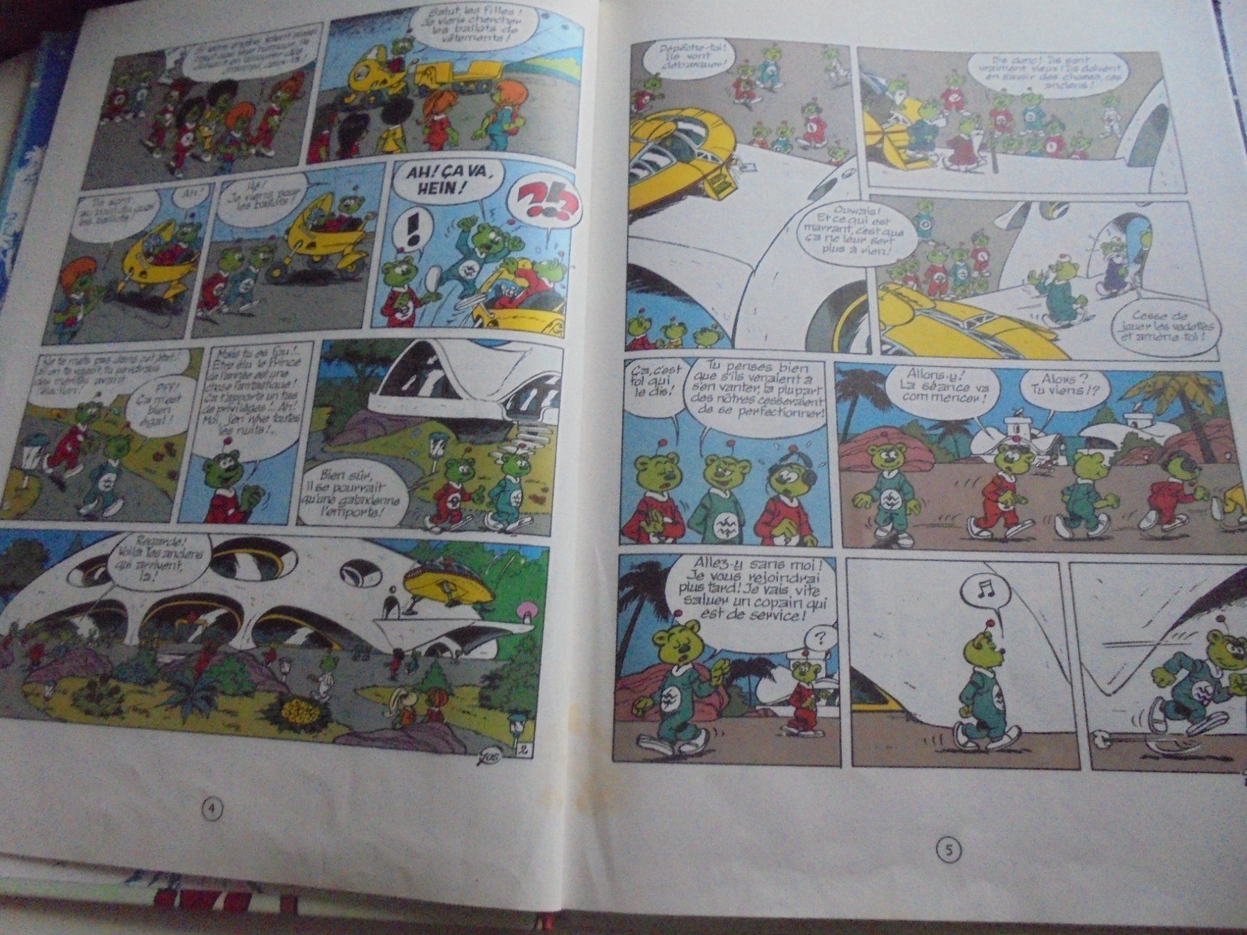 Fumetti: Le Scrameustache 10) le prince des Galaxiens. E.O 1981 – Usato da Crissier venduto da Promopost 4
