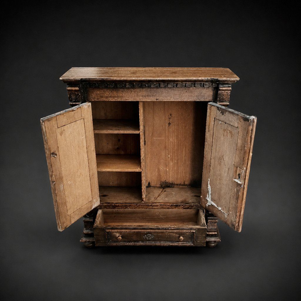 Armadi: Antiker Modelschrank, vermutlich Jugendstil. – Usato da Maladers venduto da der_Holzwurm 1