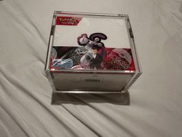 Pokemon Destined Rival Booster Box in Acryl